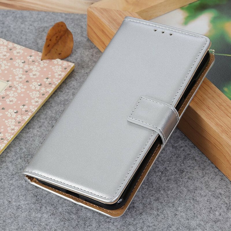 Folio-fodral För Xiaomi Redmi Note 8 Pro Enkelt Konstläder