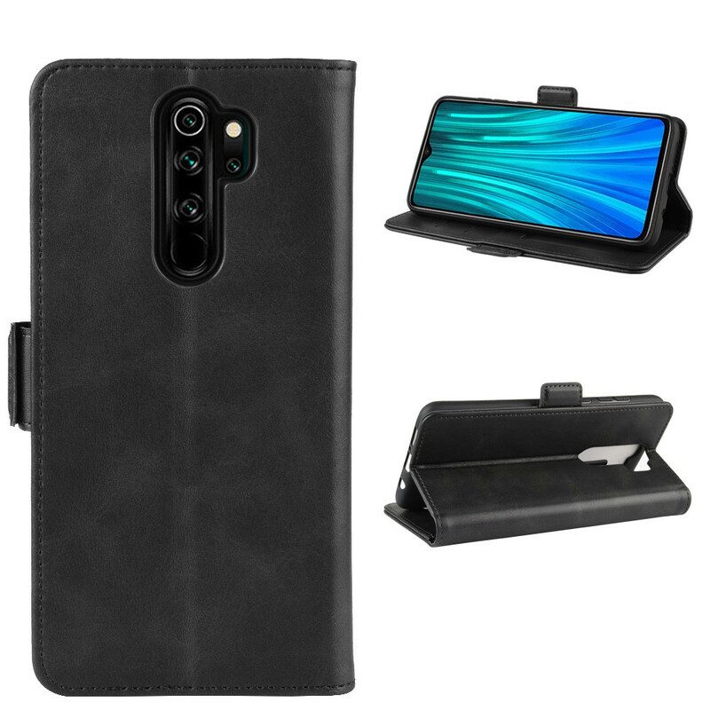 Folio-fodral För Xiaomi Redmi Note 8 Pro Läderfodral Dubbel Klaff