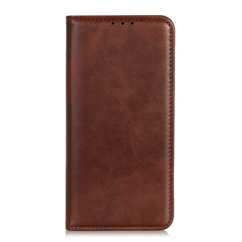 Folio-fodral För Xiaomi Redmi Note 8 Pro Läderfodral Elegance Split Läder