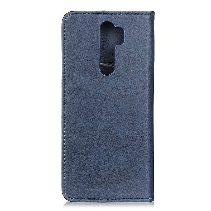 Folio-fodral För Xiaomi Redmi Note 8 Pro Läderfodral Elegance Split Läder