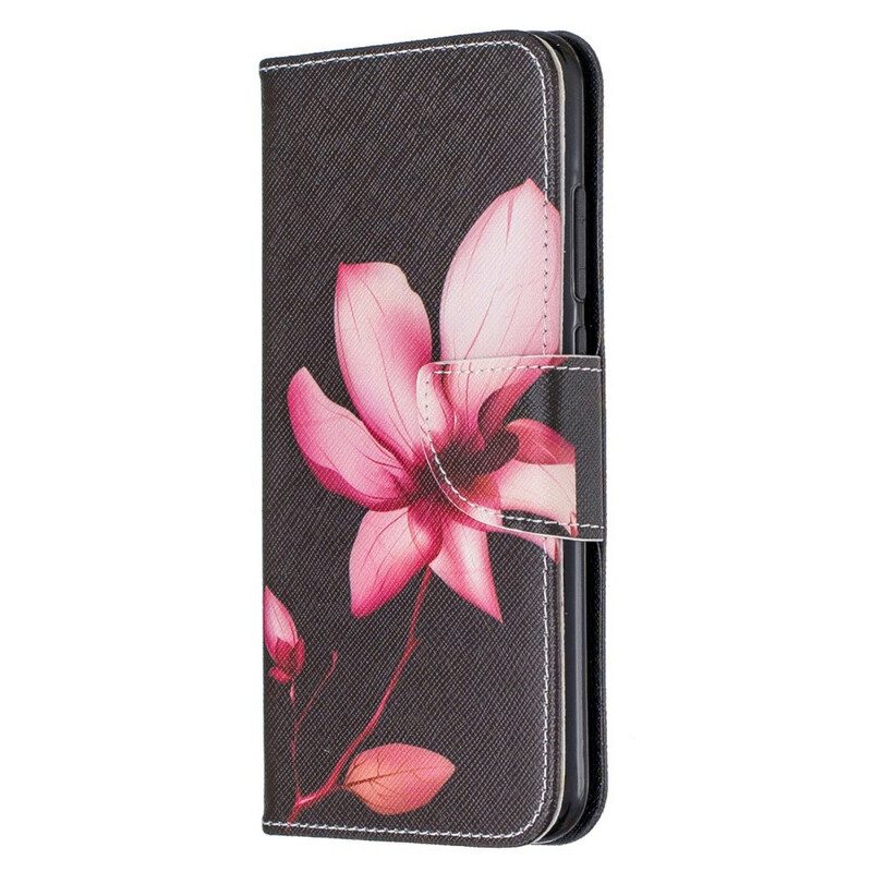 Folio-fodral För Xiaomi Redmi Note 8 Rosa Blomma