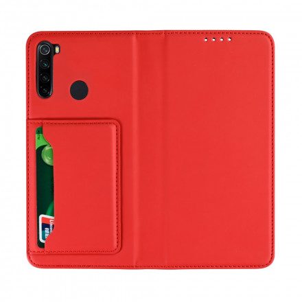 Folio-fodral För Xiaomi Redmi Note 8T Läderfodral Stödkortsinnehavare