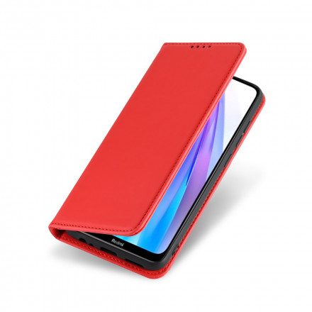 Folio-fodral För Xiaomi Redmi Note 8T Läderfodral Stödkortsinnehavare