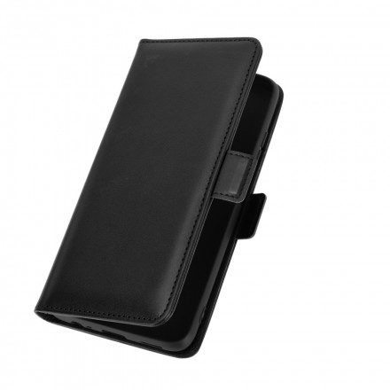 Folio-fodral För Xiaomi Redmi Note 9 5G / 9T 5G Läderfodral Dubbel Klaff