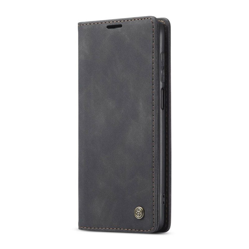 Folio-fodral För Xiaomi Redmi Note 9S / Note 9 Pro Läderfodral Caseme Konstläder