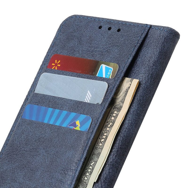 Folio-fodral För Xiaomi Redmi Note 9S / Note 9 Pro Litchi Ultra Konstläder
