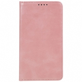 Folio-fodral Poco C61 Telefonfodral Kalvstruktur