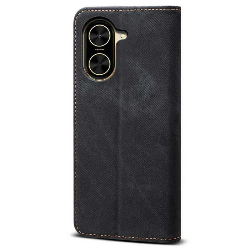 Folio-fodral Poco C71 Denimtyg