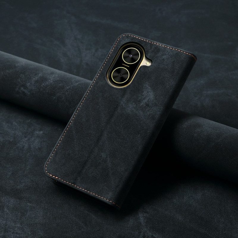 Folio-fodral Poco C71 Denimtyg