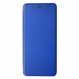 Folio-fodral Poco C75 Kolfibertextur