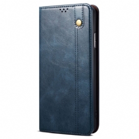Folio-fodral Poco C75 Konstlädervax
