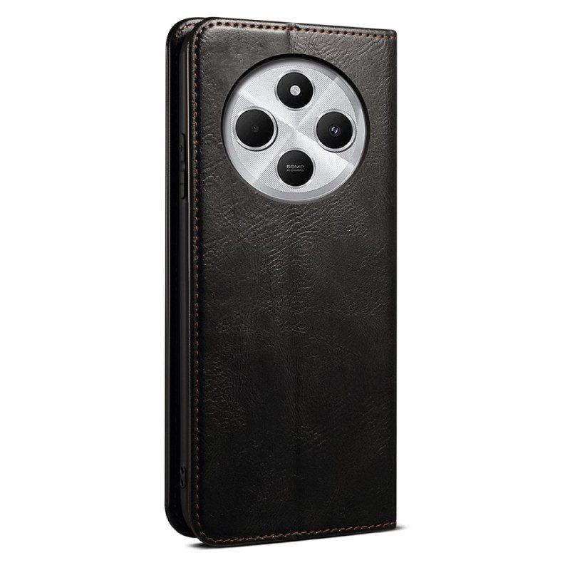Folio-fodral Poco C75 Konstlädervax
