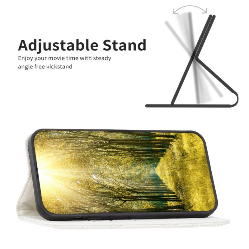 Folio-fodral Poco C75 Quiltad Binfen-färg