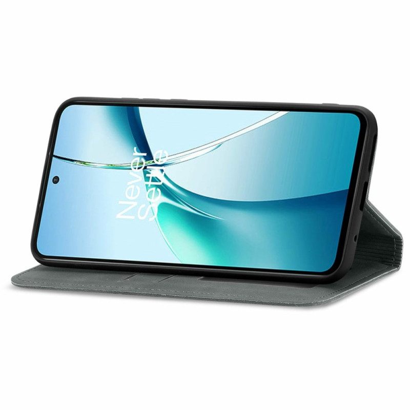 Folio-fodral Poco C85 Mockaeffekt