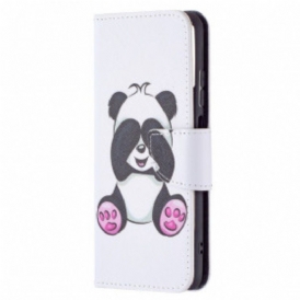 Folio-fodral Poco M5s Panda Kul