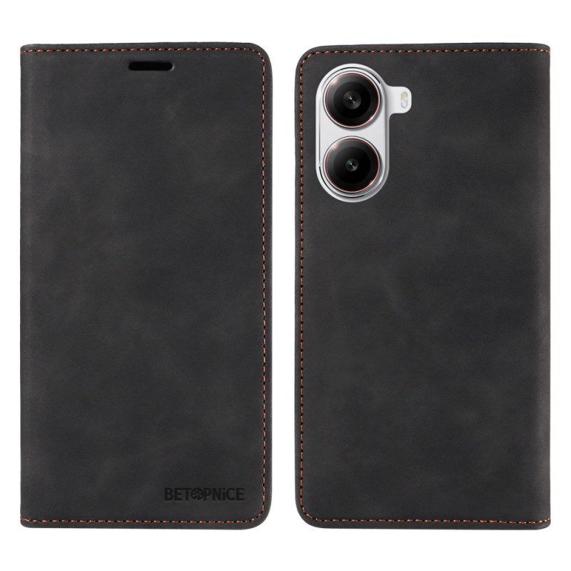 Folio-fodral Poco X7 Pro 5g Betopnice Mockaeffekt