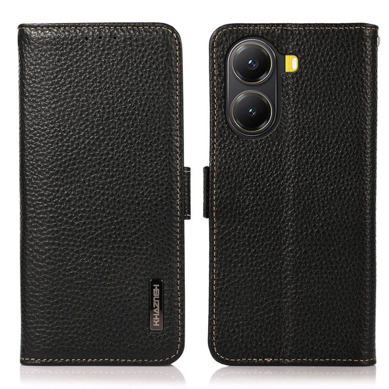 Folio-fodral Poco X7 Pro 5g Khazneh Litchiläder