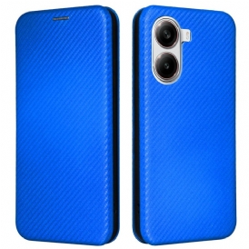 Folio-fodral Poco X7 Pro 5g Kolfiber