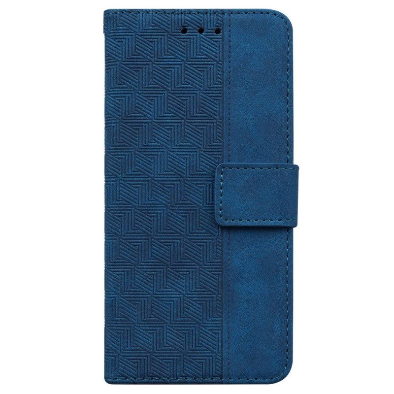 Folio-fodral Xiaomi 13 Med Kedjar Strappy Mönster