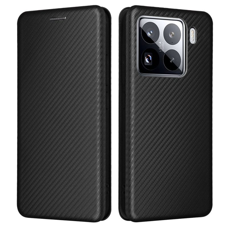 Folio-fodral Xiaomi 15 Kolfiber