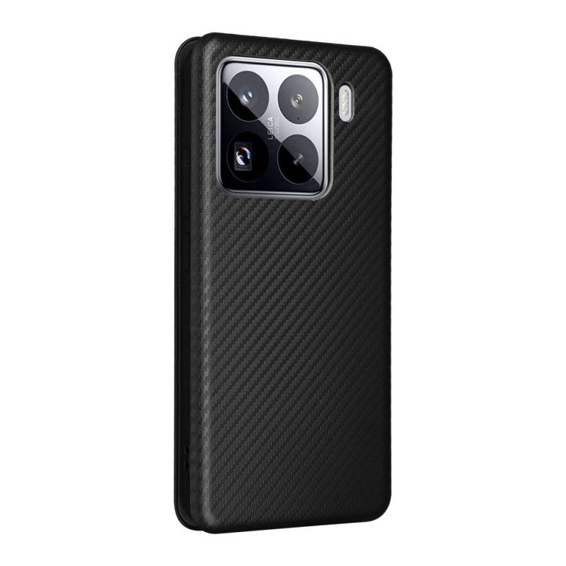 Folio-fodral Xiaomi 15 Kolfiber
