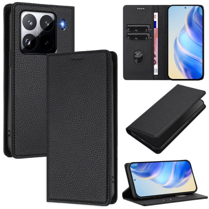 Folio-fodral Xiaomi 15 Pro Rfid-blockerande Konstläder