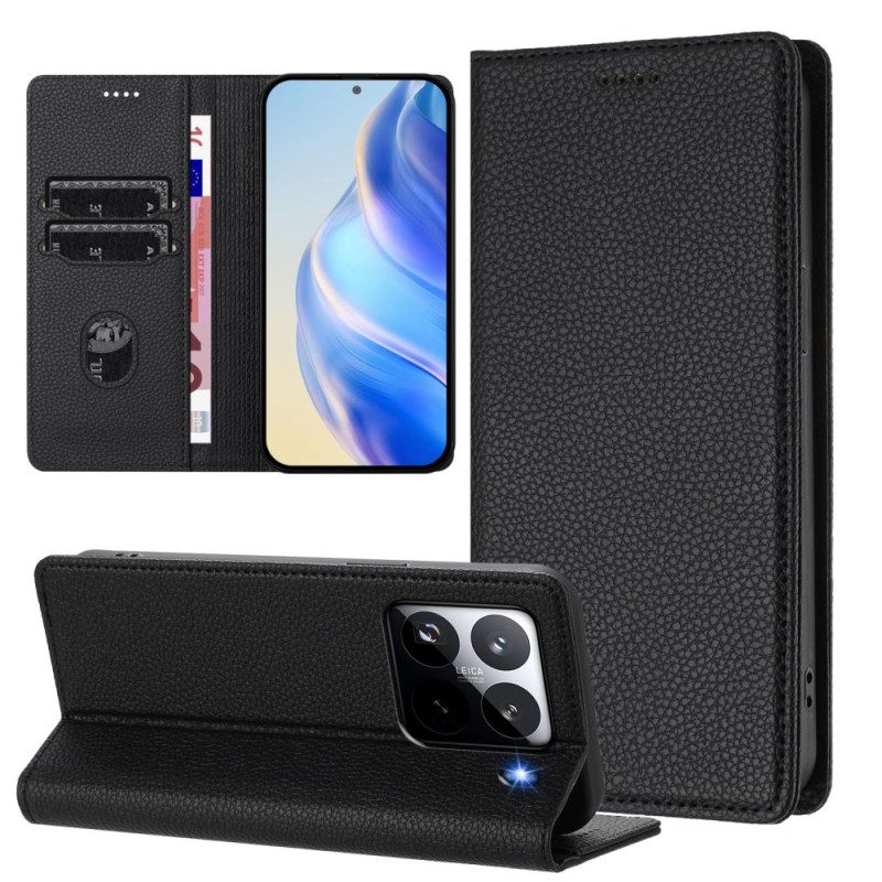 Folio-fodral Xiaomi 15 Pro Rfid-blockerande Konstläder