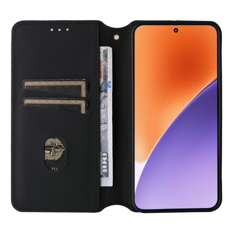 Folio-fodral Xiaomi 15 Telefonfodral 3d-diamanter