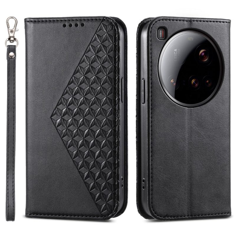 Folio-fodral Xiaomi 15 Ultra Plånbok Med Rem