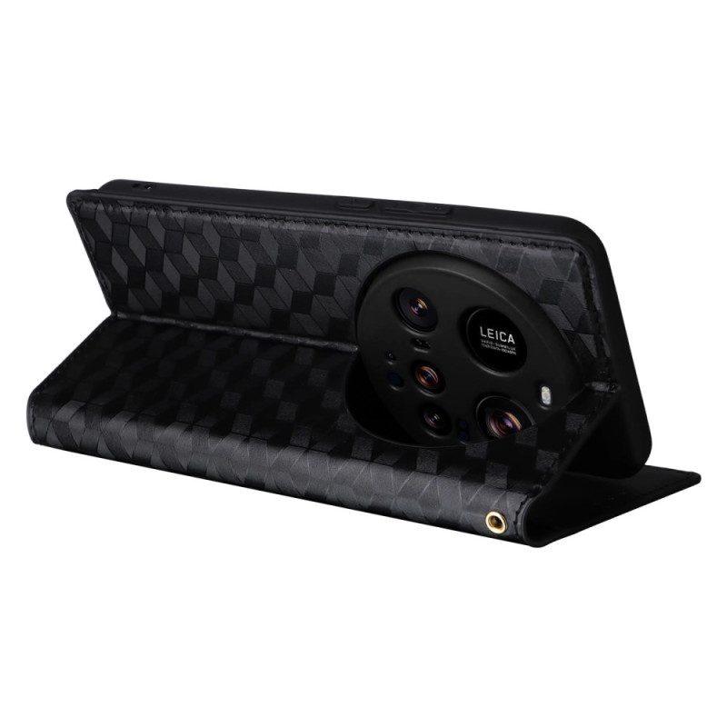 Folio-fodral Xiaomi 15 Ultra Telefonfodral 3d-diamanter