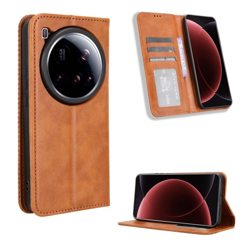 Folio-fodral Xiaomi 15 Ultra Telefonfodral Vintagefris