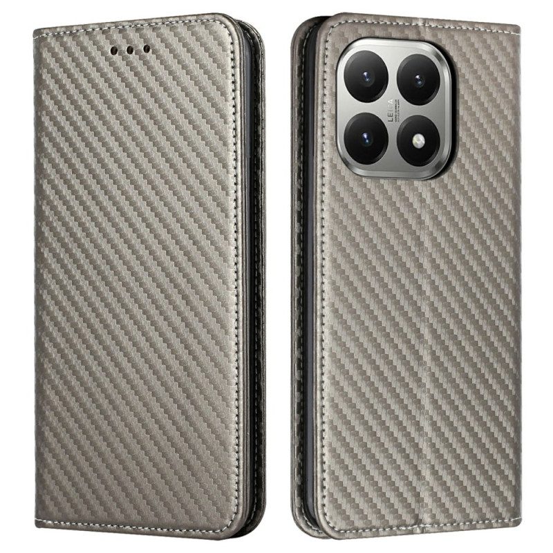 Folio-fodral Xiaomi 15t Kolfiber