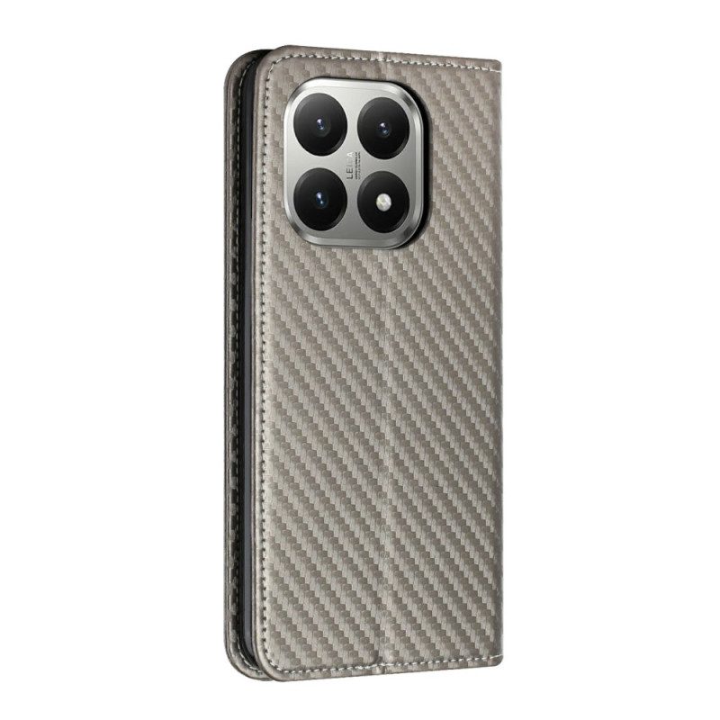 Folio-fodral Xiaomi 15t Kolfiber