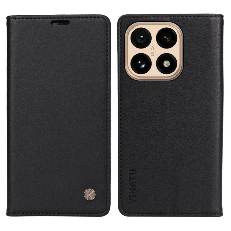 Folio-fodral Xiaomi 15t Matt Konstläder