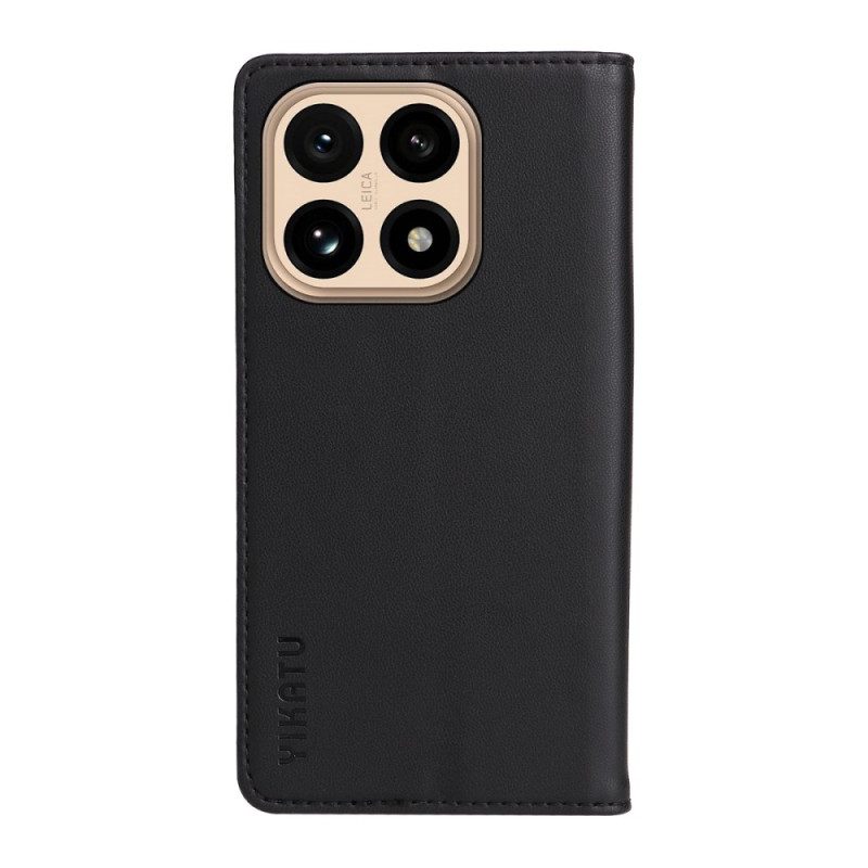 Folio-fodral Xiaomi 15t Matt Konstläder