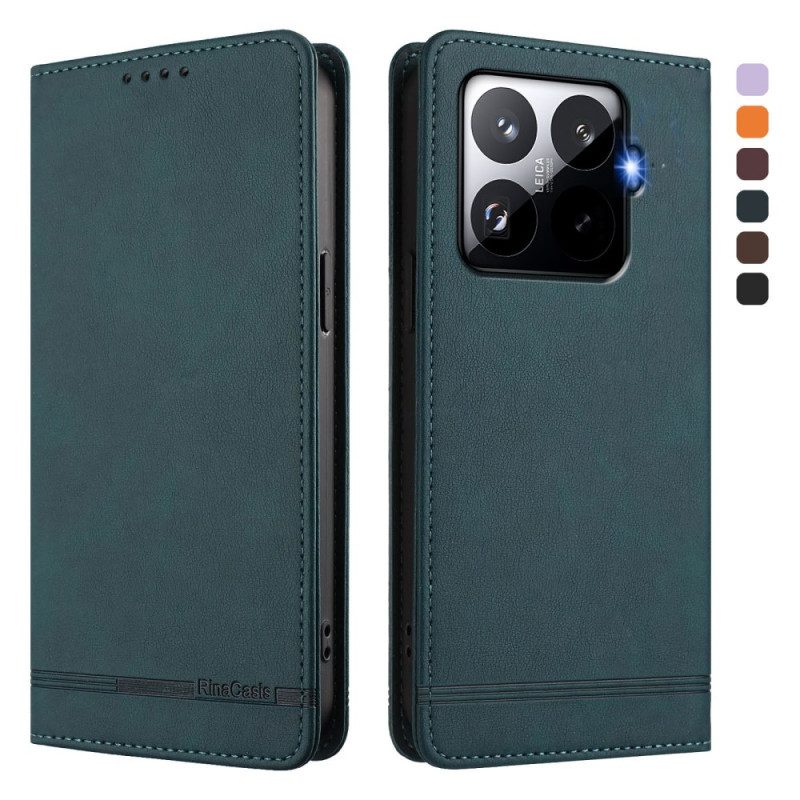 Folio-fodral Xiaomi 15t Pro Blockerande Rfid