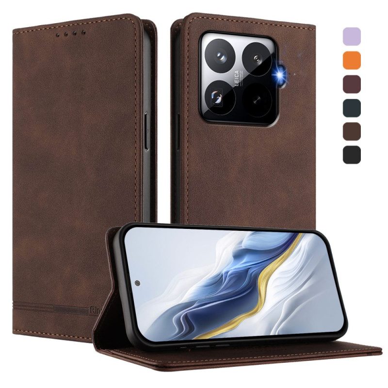 Folio-fodral Xiaomi 15t Pro Blockerande Rfid