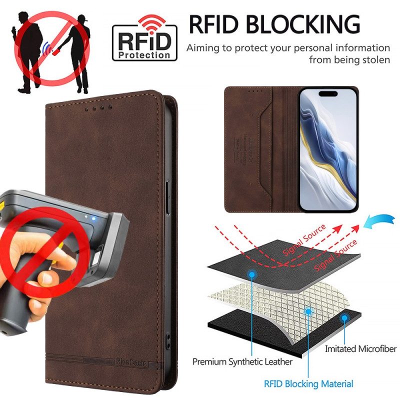 Folio-fodral Xiaomi 15t Pro Blockerande Rfid