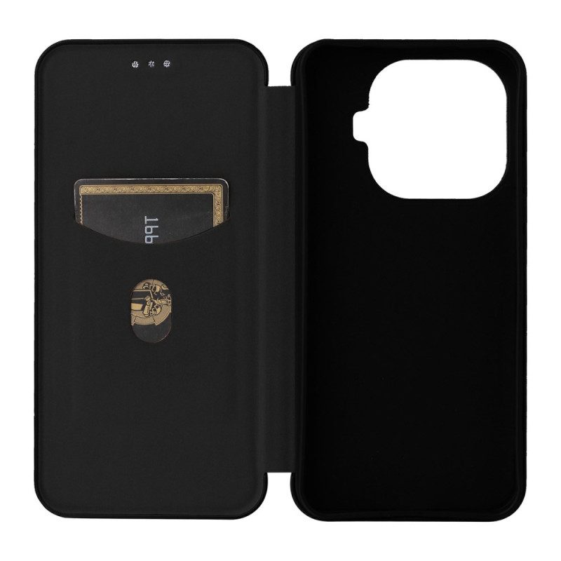 Folio-fodral Xiaomi 15t Pro Kolfiber