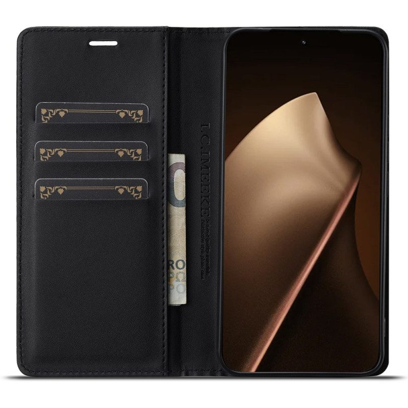 Folio-fodral Xiaomi 15t Pro Kolfiber Fiber