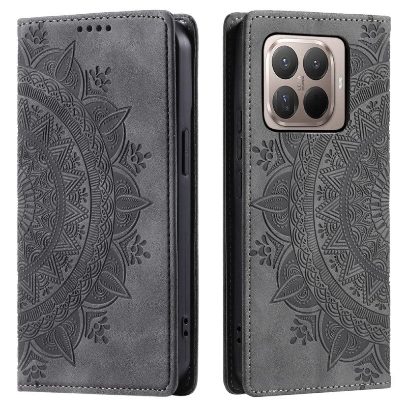 Folio-fodral Xiaomi 15t Pro Mandala-mockaeffekt
