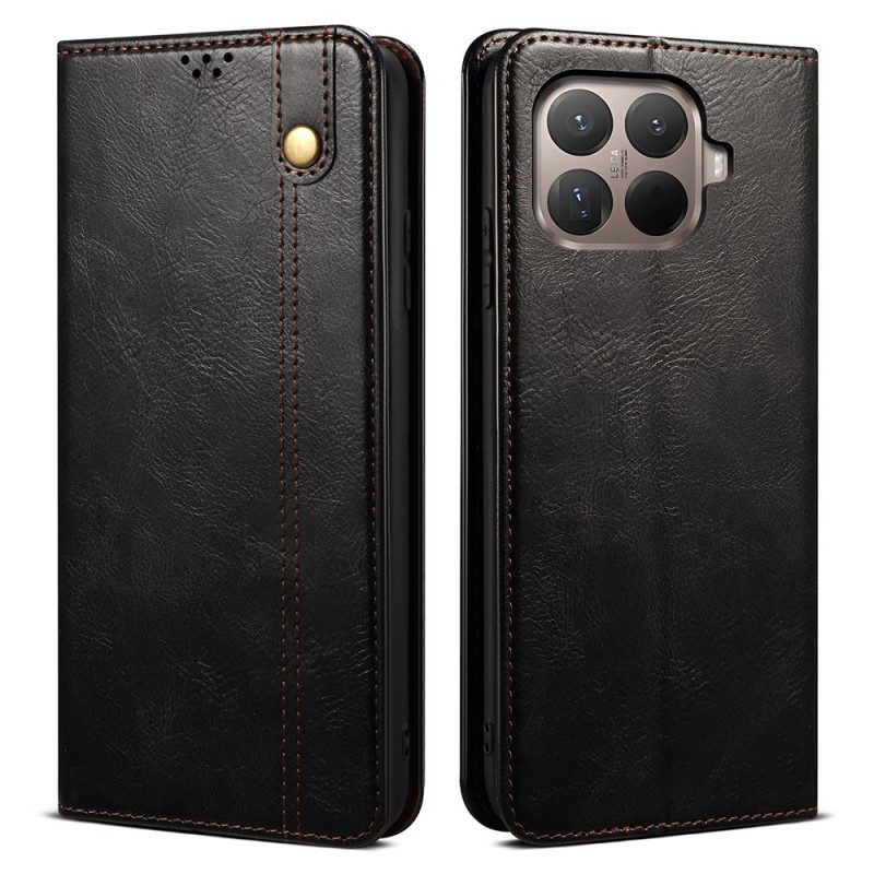 Folio-fodral Xiaomi 15t Pro Vaxat Konstläder