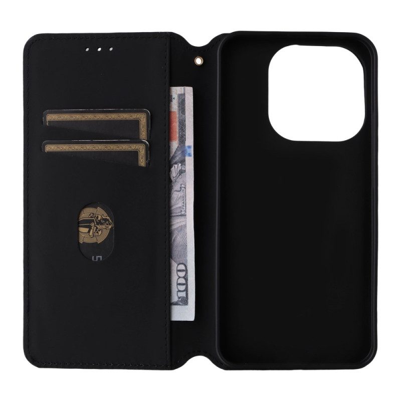 Folio-fodral Xiaomi 15t Telefonfodral Glansig