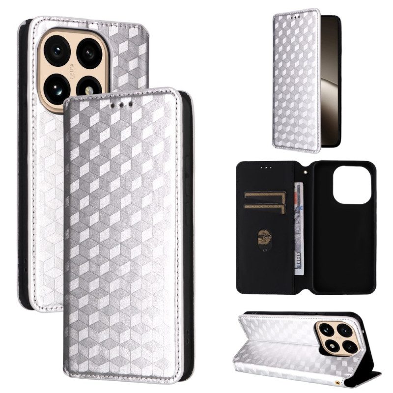 Folio-fodral Xiaomi 15t Telefonfodral Glansig