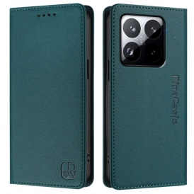 Folio-fodral Xiaomi 15t Telefonfodral Rfid-plånbok