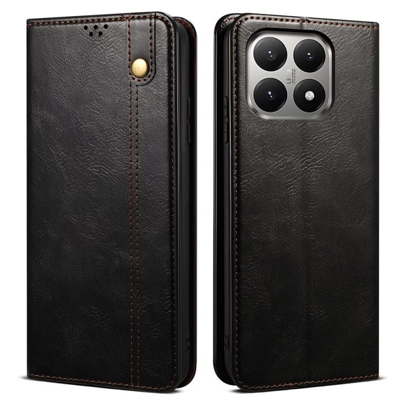Folio-fodral Xiaomi 15t Telefonfodral Vaxat Konstläder