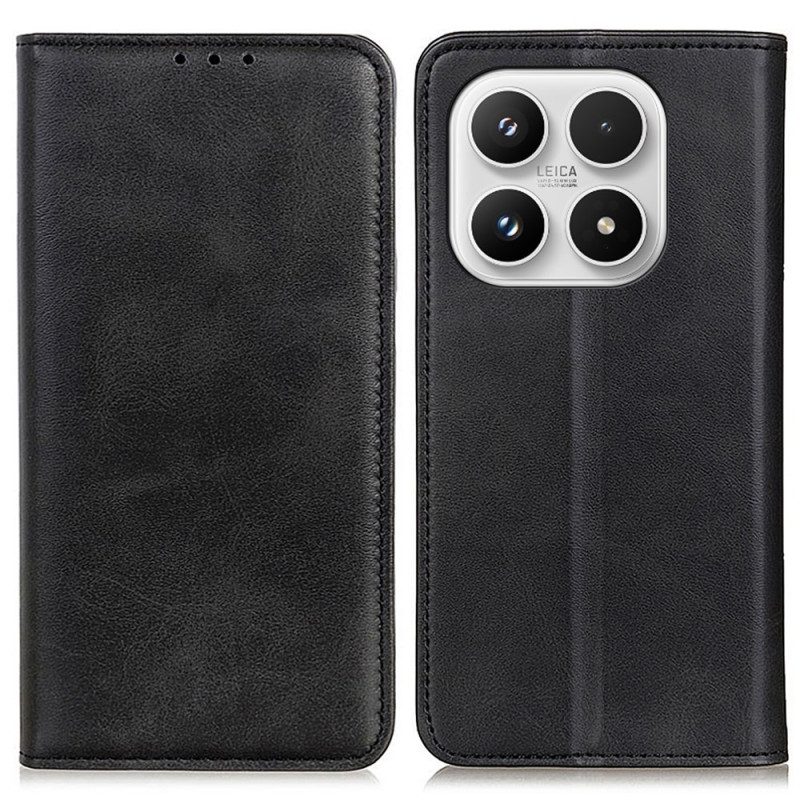 Folio-fodral Xiaomi 17 Lädertextur