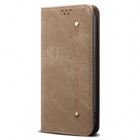 Folio-fodral Xiaomi 17 Pro Denimstil