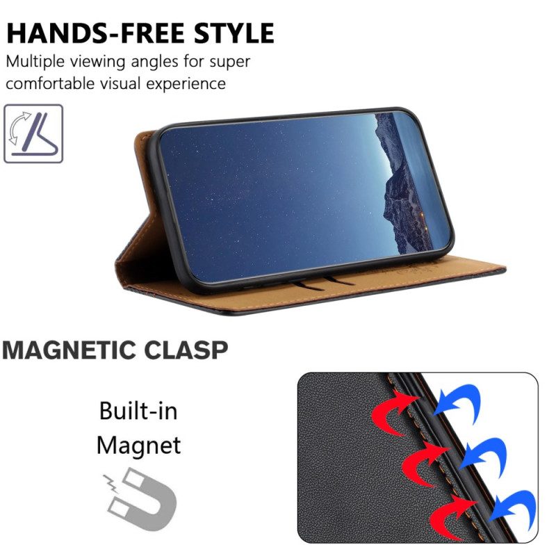 Folio-fodral Xiaomi 17 Pro Max Sömnad