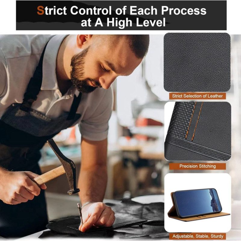 Folio-fodral Xiaomi 17 Pro Max Sömnad